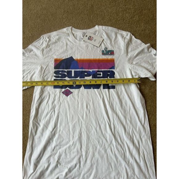 MENS LARGE NIKE/NFL ARIZONA LVII SUPERBOWL WHITE SHIRT - NWT - NO TEAM - Picture 3 of 5